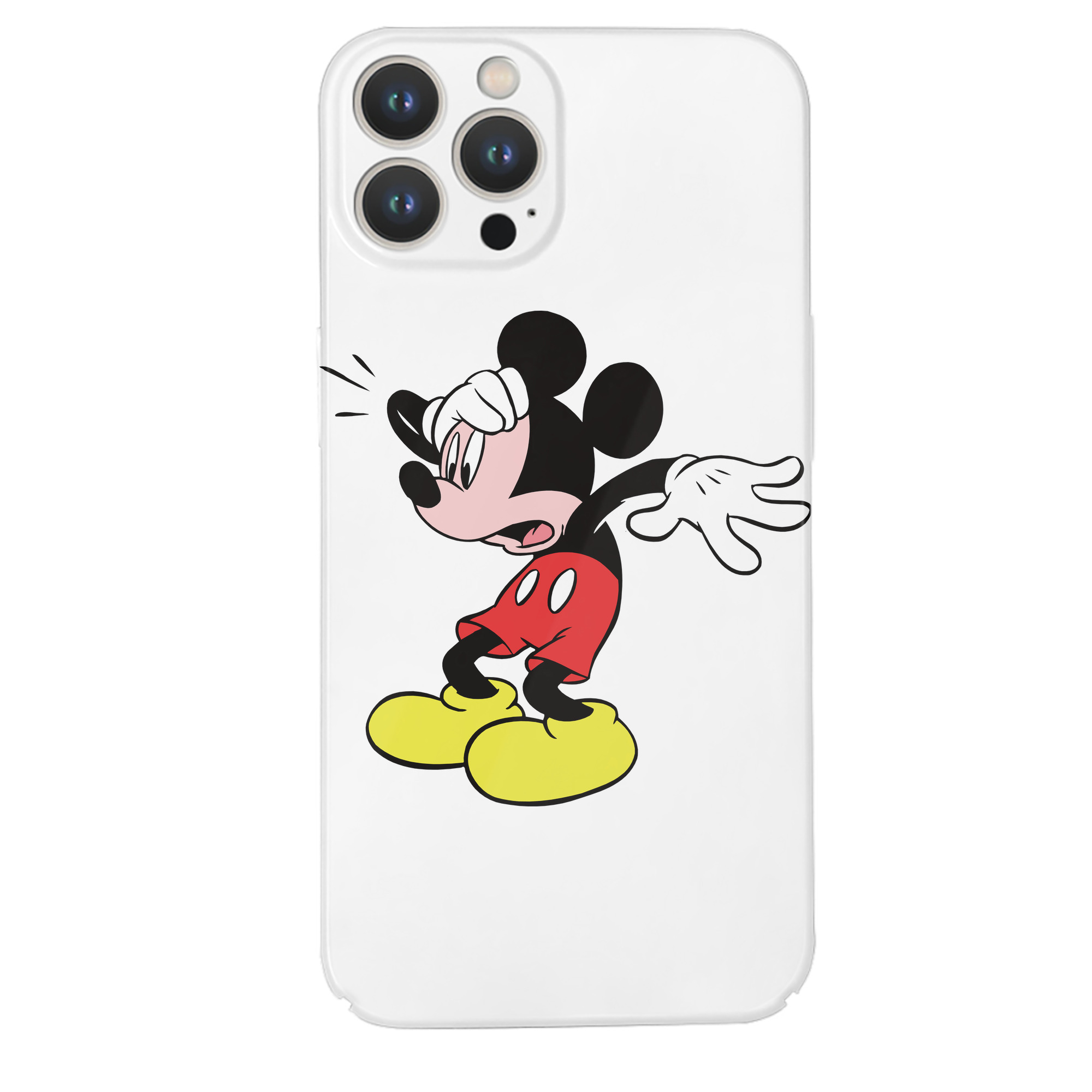 （画像用） ミッキーマウス Mickey Mouse 【iPhone 14シリーズ対応】ハードケース